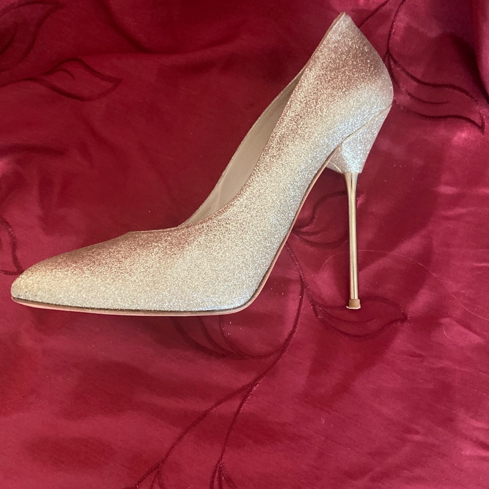 Stuart Weitzman sparkly heels. 9.5